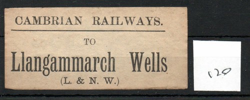 Cambrian railways luggage - cambrian,