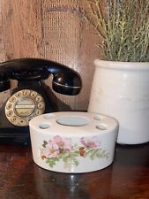 Portmeirion Shabby Chic Flower Botanical Bathroom Toothbrush Holder Vintage