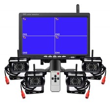 7" Monitor 4 Camera RV Kit
