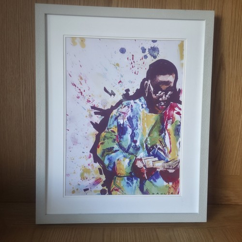 Biggie smalls framed print - biggie,