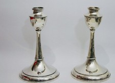 Pair of Antique Sterling