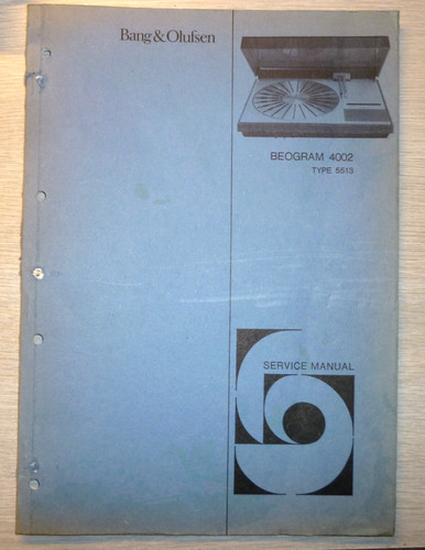 Original bang olufsen b o - &, b&o