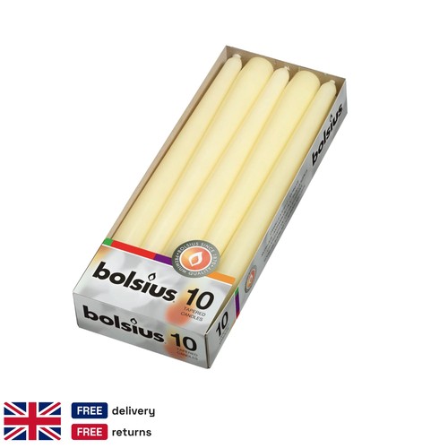 Ivory dinner candles - ivory,