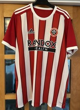 Sheffield United Adidas Home Shirt 2021/22, Size XL In Very Good Condition