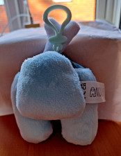 Among Us - Light Blue Crewmate Dead - Bone; Soft Plush Toy Bag Clip Keyclip 5"