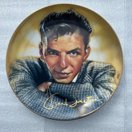 Frank sinatra collector plate - frank,