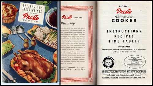 Vintage cookery recipe book - cookery,