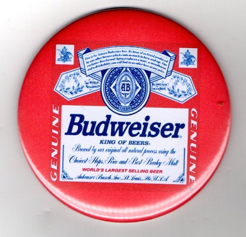 Budweiser jumbo fridge magnet - jumbo,