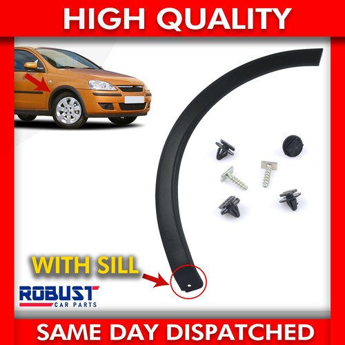 Front right driver wheel arch - right,