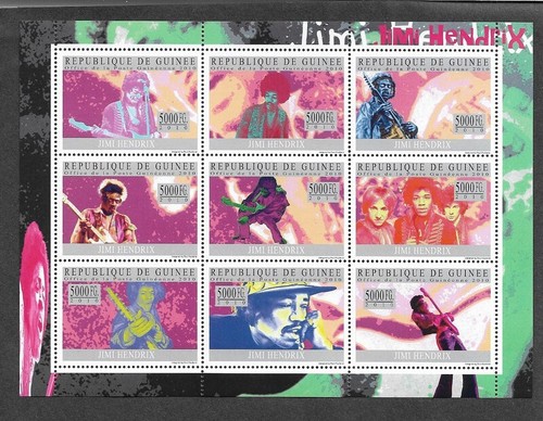 Jimi hendrix stamps special - stamps,