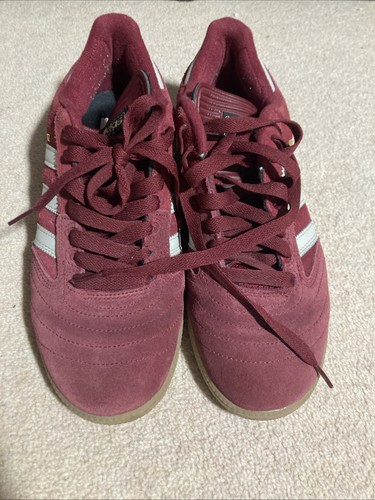Adidas busenitz burgundy suede - burgundy,