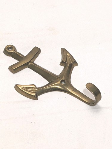 Anchor navy coat hook - navy,