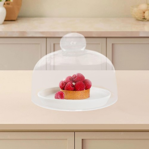 Glass cake stand cover - glass,