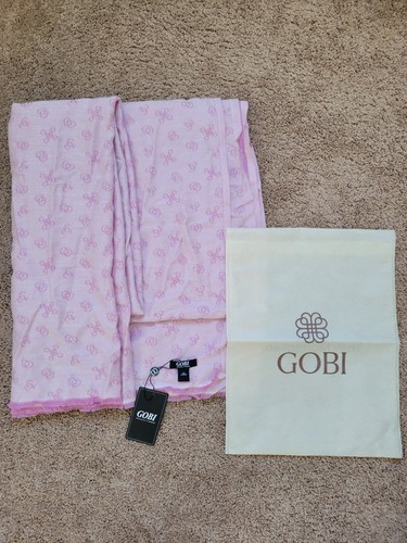 Gobi cashmere monogram scarf - cashmere,