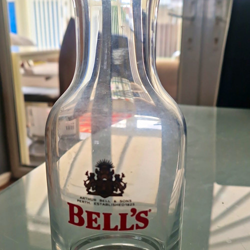 Bell scotch whisky - bell’s, empty