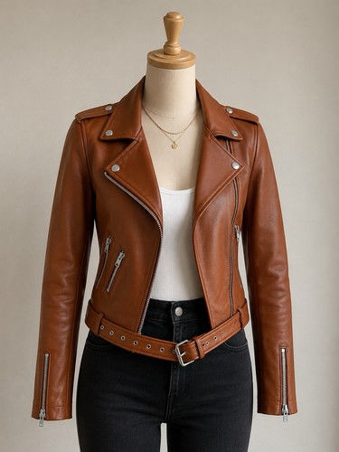 Levi faux leather - faux, moto