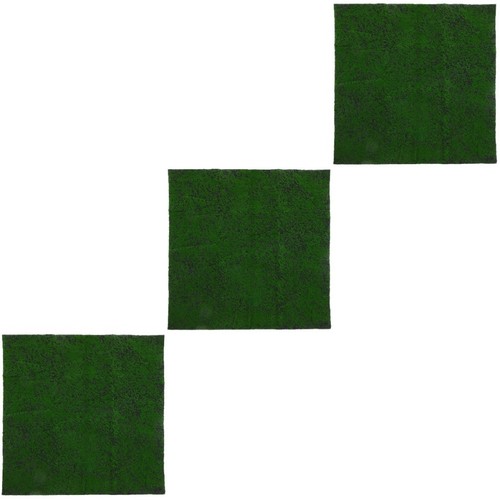 Green artificial moss pad - moss,