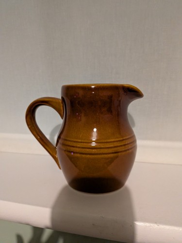 Green jug keystone ware - tg,