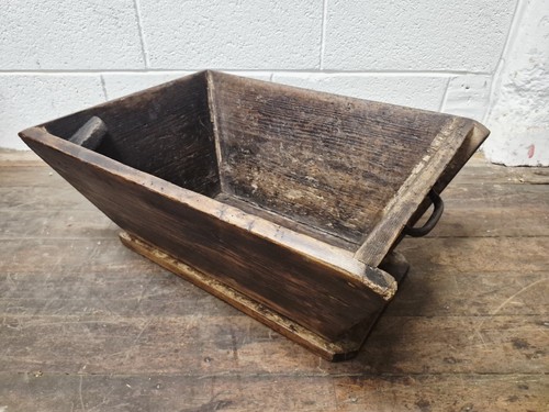 Rustic antique dough trough - rustic,