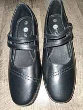 Pavers Mary Jane Style Black Leather Shoes Size 5 New still on sale @ £44.99