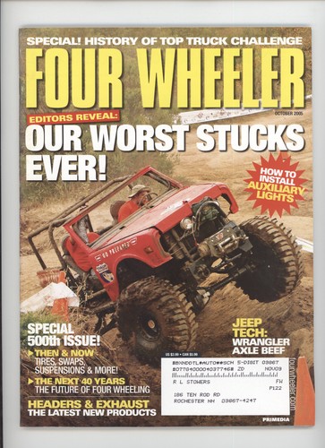 Four wheeler october - october, 2005