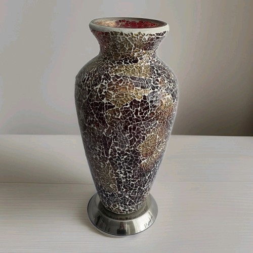 Mosaic glass vase - mosaic,