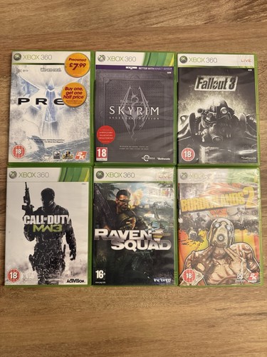 Xbox 360 games - bundle, skyrim
