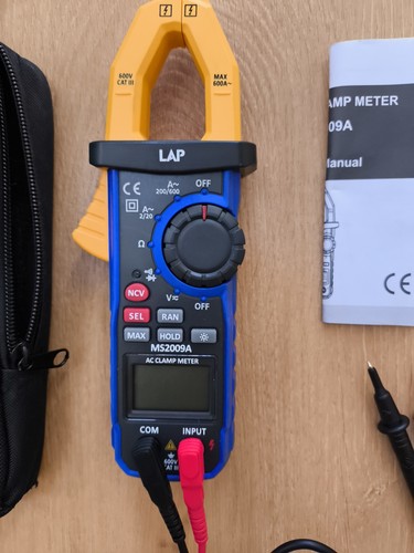 Lap ms2009a digital clamp - ms2009a,