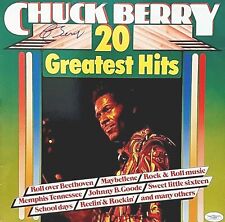Historic Chuck Berry Greatest Hits Album, Signed and JSA Certified