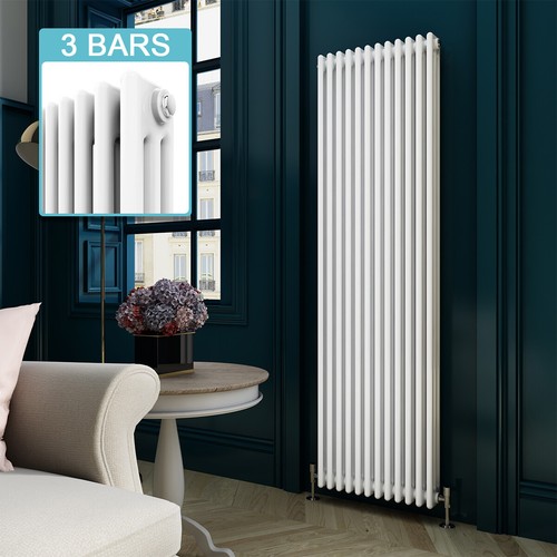 White cast iron radiator - cast, 3