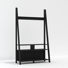Tiva Black Ladder TV Unit