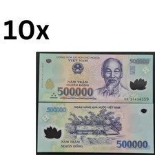 10xVietnamese Dong 500K