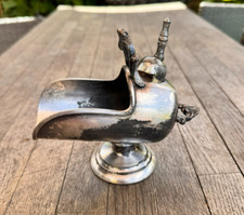Coal Scuttle Sugar Bowl With