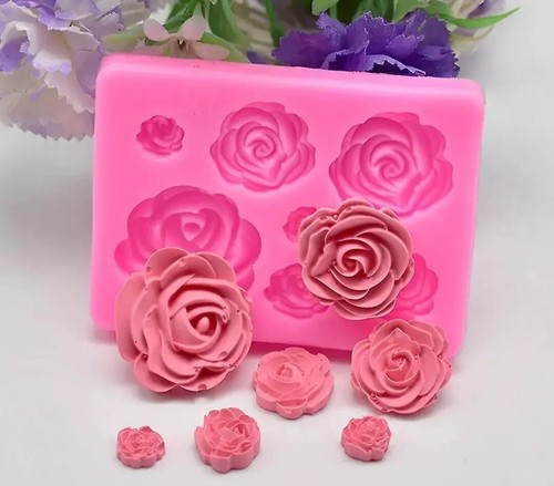 Rose flower silicone - rose,