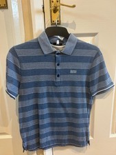 Hugo Boss Boys Blue Polo Shirt