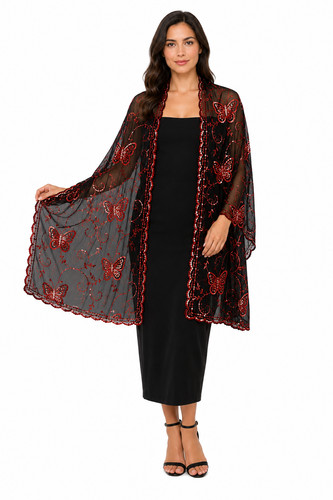 Central chic sequin butterfly - chic,