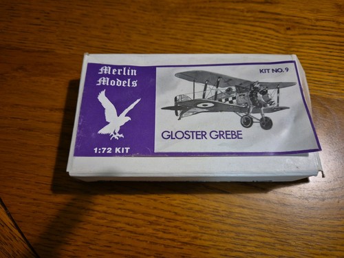 Merlin models gloster grebe - models,