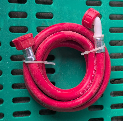 Red washing machine water - washing,