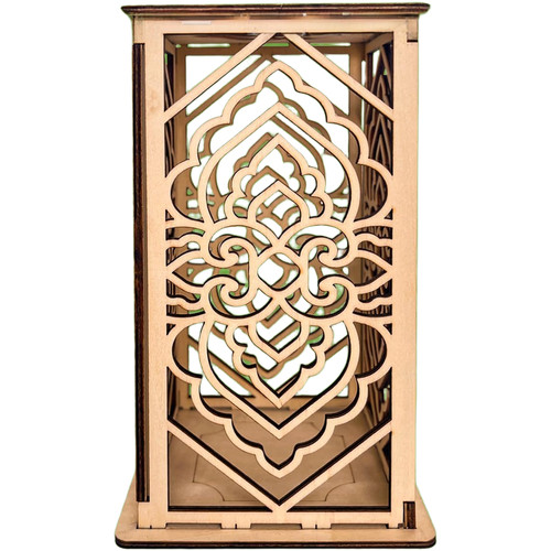 Wooden puzzle vase for - puzzle,
