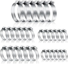 30Pcs Jubilee Hose Clips Set
