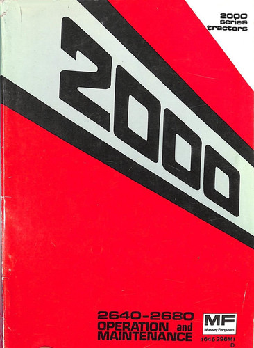 Massey ferguson 2640 2680 - ferguson, ~