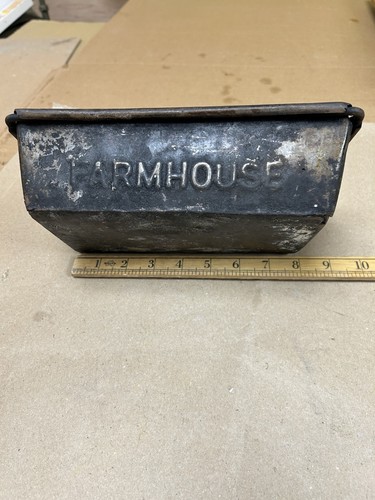 Antique vintage bread - vintage, tin