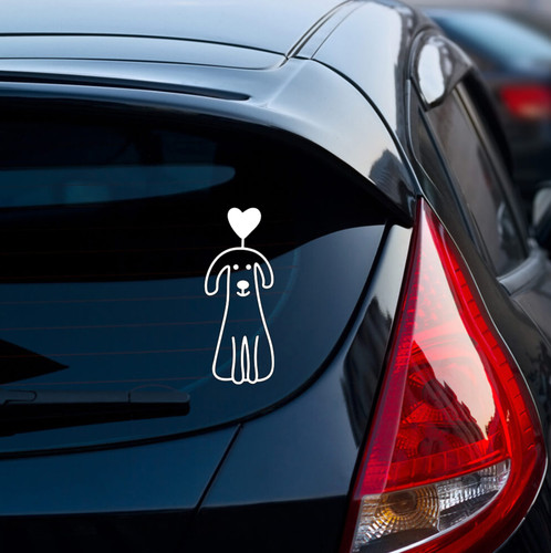 Love dogs paw - dogs, stickers