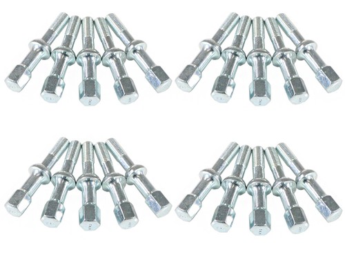 Chrome plated wheel bolts - 20,