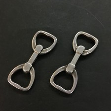 Ega hermes horse bit silver - hermes,