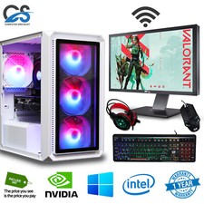Core i7 Gaming PC Bundle - 16GB RAM, 1TB + 256GB SSD, NVIDIA GT 730, Windows 10