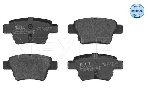 Meyle brake pad set - brake,