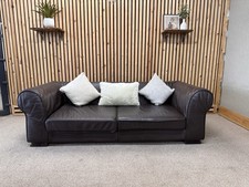 Bespoke 3 Seater Leather Sofa