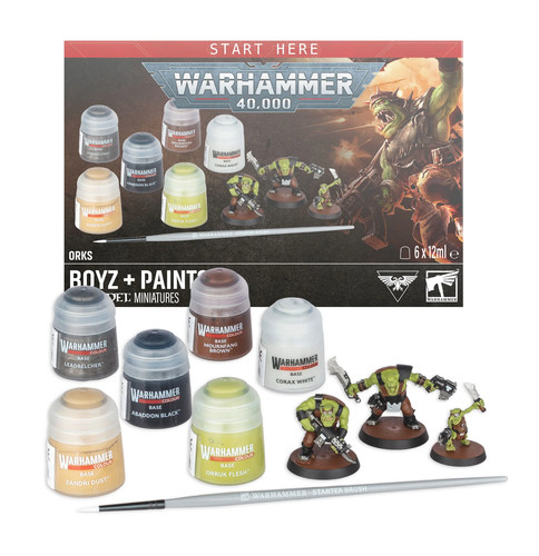 Warhammer 000 boyz paint - 40,000,