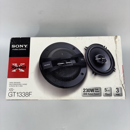 New sony xplod gt1338f - new,